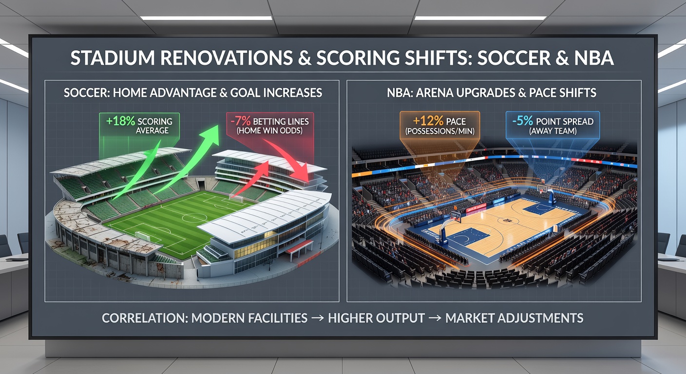 NBA arena renovation details showing court surface upgrades and seating proximity effects