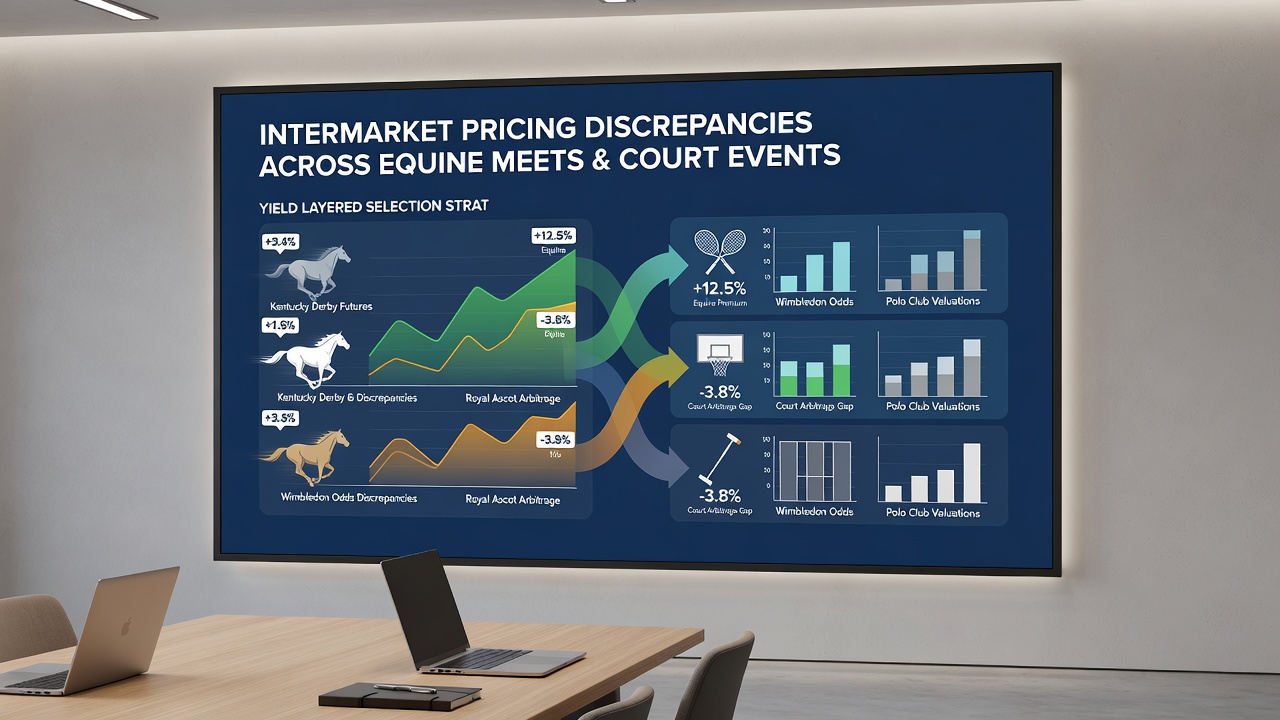 Data visualization of odds movement between horse racing and tennis markets