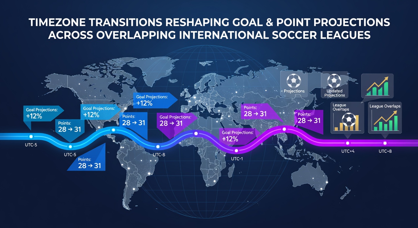 Athletes adjusting to different time zones during international soccer and basketball events